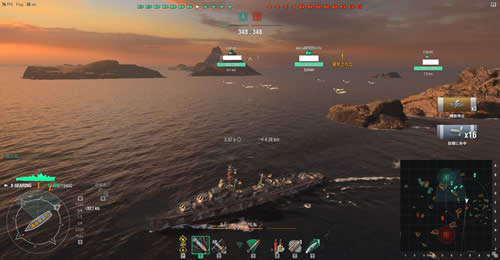 WoWS 味方に向かって魚雷を打つな 002WoWS 味方に向かって魚雷を打つな 002