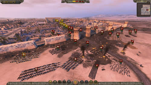 Total War ゲーム画面