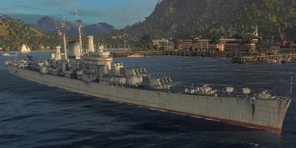 WoWS アメリカ Tier10 巡洋艦 デモイン