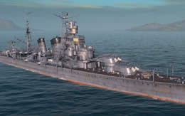 WoWS 日本 Tier6 巡洋艦 青葉 サムネイル