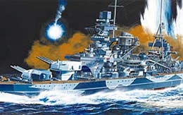 ドイツ 戦艦 シャルンホルスト イラスト プラモデル サムネイル