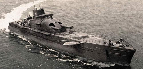 フランス 砲撃特化潜水艦シェルクーフ