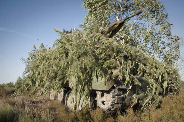 カモフラージュネット 戦車