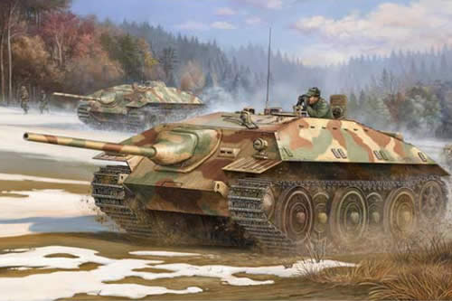E-25 ドイツ 駆逐戦車 イラスト