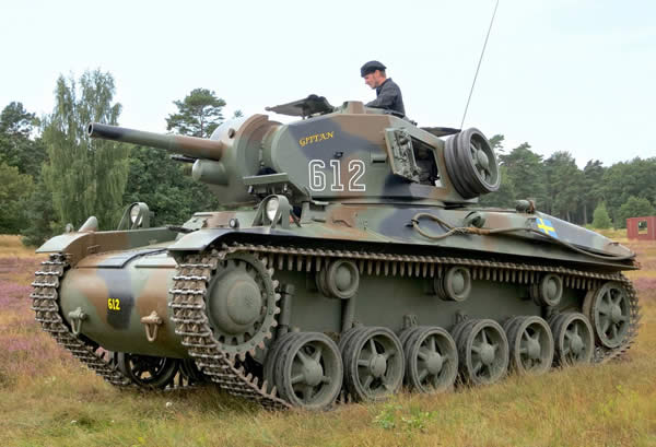 Strv m/42 スウェーデン 戦車