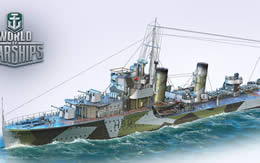 WoWS HMSギャラント イギリス Tier6 駆逐艦 サムネイル