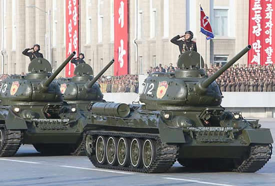 T34-85 中戦車 北朝鮮 