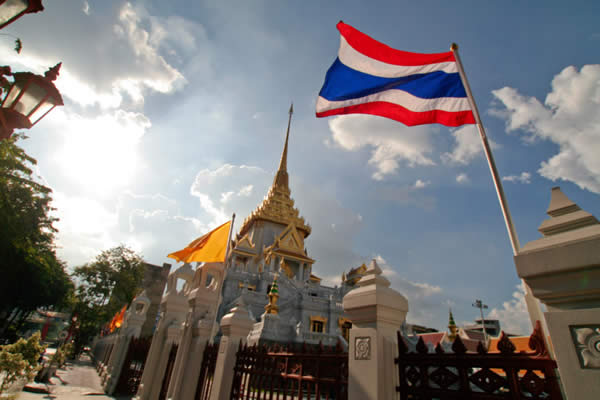 タイ 国旗 写真