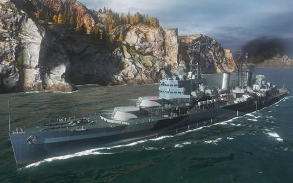 WoWS ベルファスト Tier7 課金巡洋艦