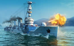 WoWS クラースヌィイ・クルィーム ソ連 Tier5 課金巡洋艦 カニクリーム サムネイル