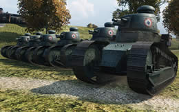 WoT ルノーFT フランス Tier1 軽戦車 サムネイル