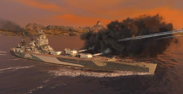 WoWS ネルソン Tier7 イギリス プレミアム戦艦