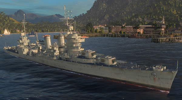 WoWS ニューオリンズ アメリカ Tier8 巡洋艦