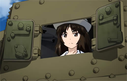 ガールズ＆パンツァー 八九式中戦車に乗るムラカミ コラ